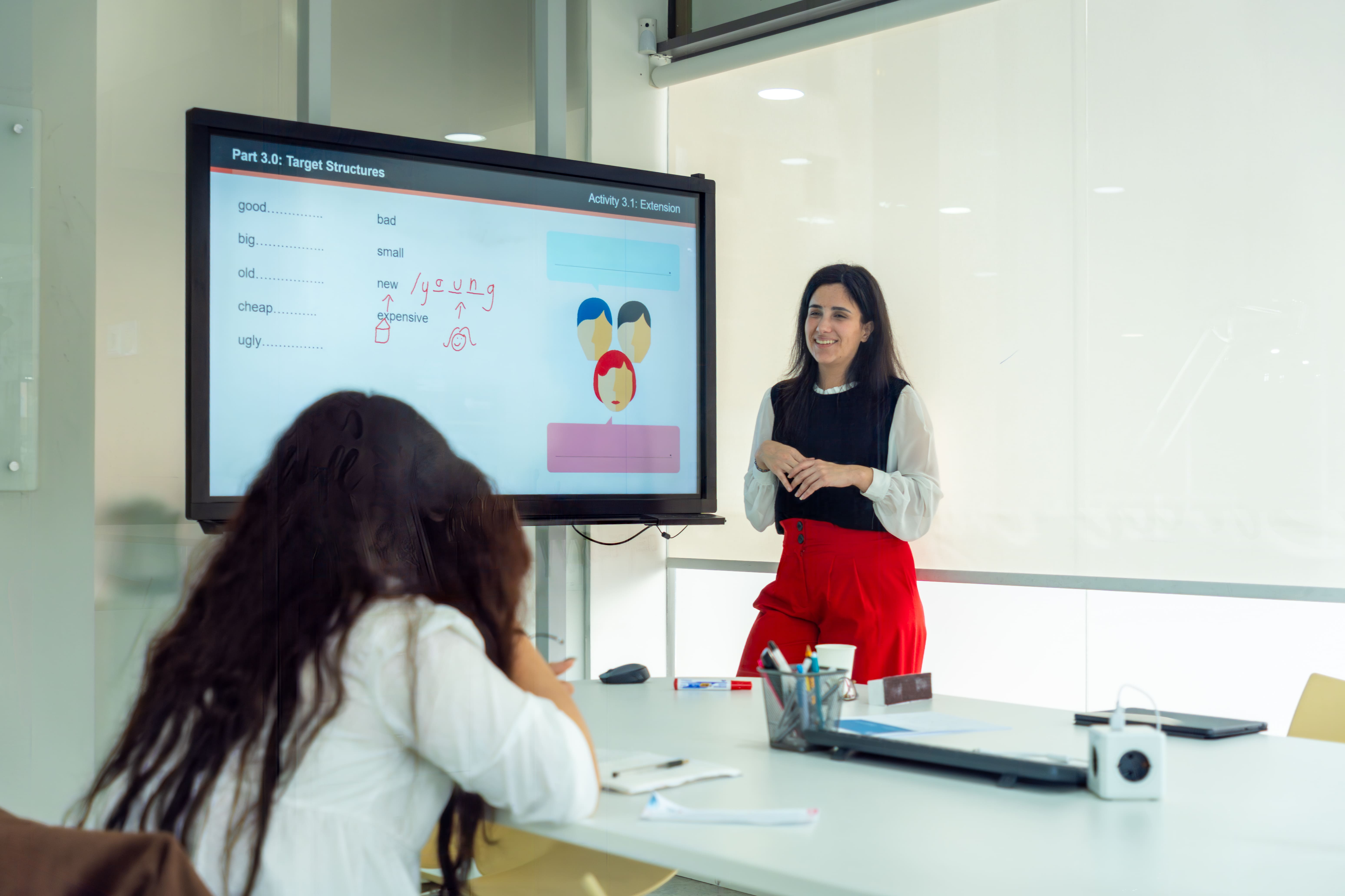 Aula de inglês no Wall Street English Aveiro