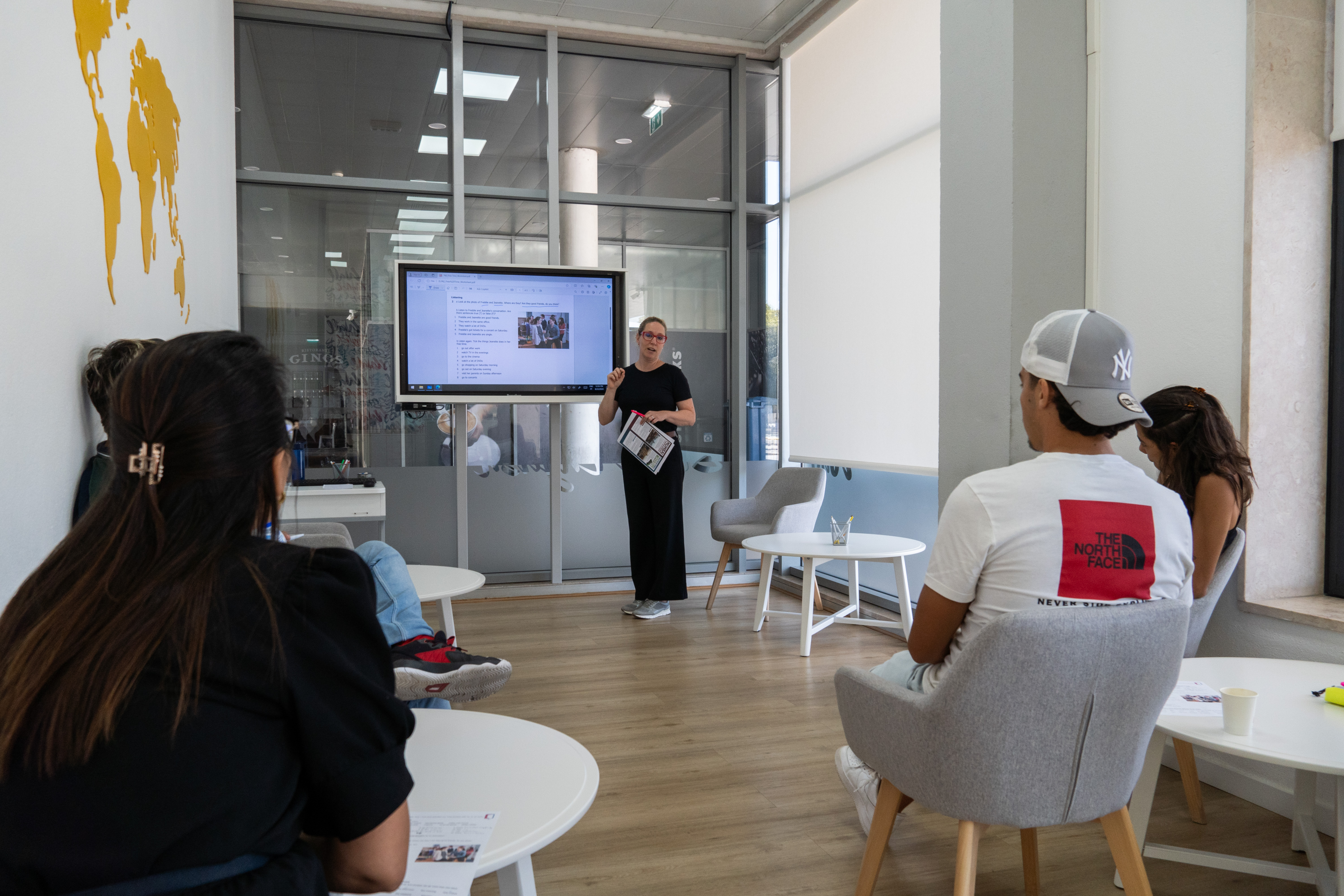 Aula de inglês no Wall Street English Parque das Nações em Lisboa